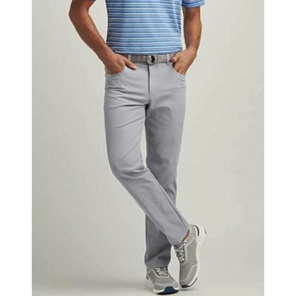 Peter Millar EB66 Performance 5 Pocket Golf Pants Mens Gale 38 x 32